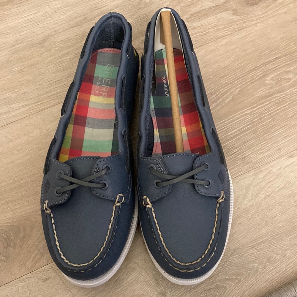 Sperrys Skimmer Leather Grey